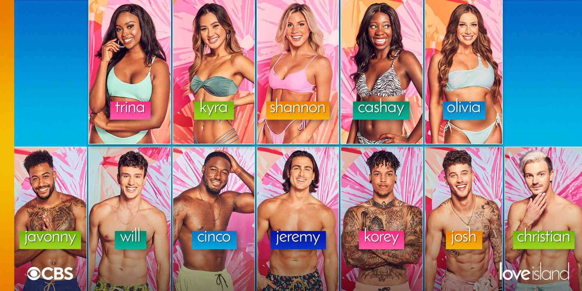 Love Island USA Season 1 Cast