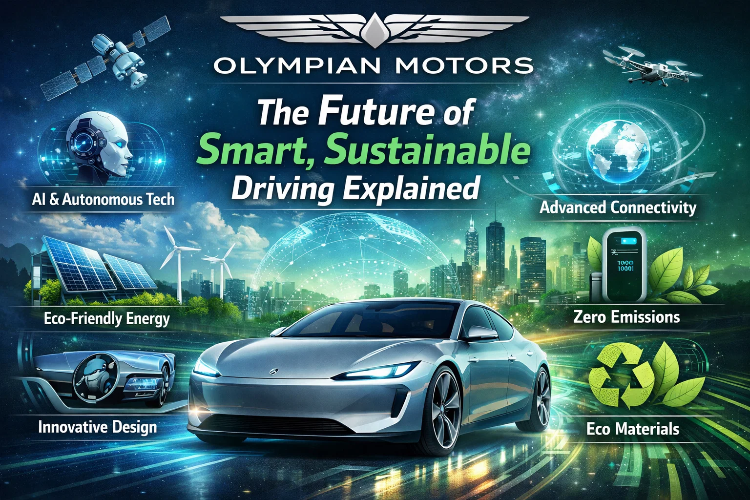 Olympian Motors: The Future of Smart, Sustainable Driving Explained